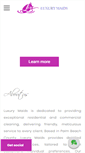 Mobile Screenshot of myluxurymaids.com